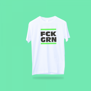 FCK GRN T-Shirt | Statement-Print