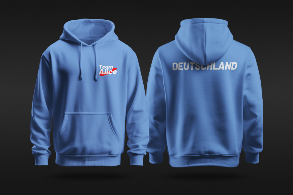 Team Alice Hoodie | Deutschland-Print